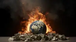 Climate Change Money Burning