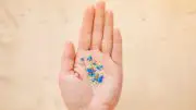 Microplastics Hand