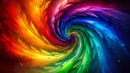 Origin of Life Rainbow Swirl