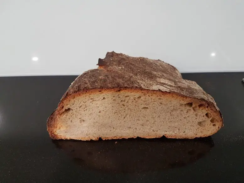 Sourdough Bread Cut