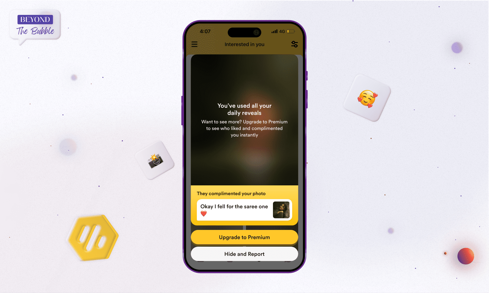 Bumble Compliments - Monetization